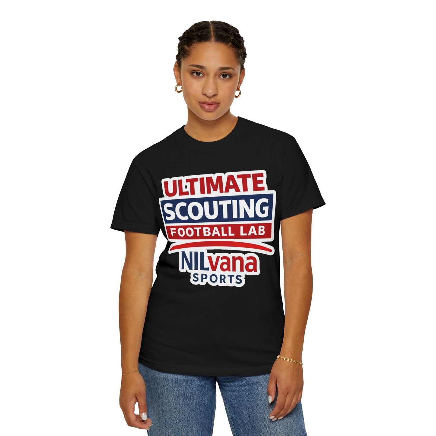 Ultimate Scouting Football Lab T-Shirt — NILvana Sports Logo Tee