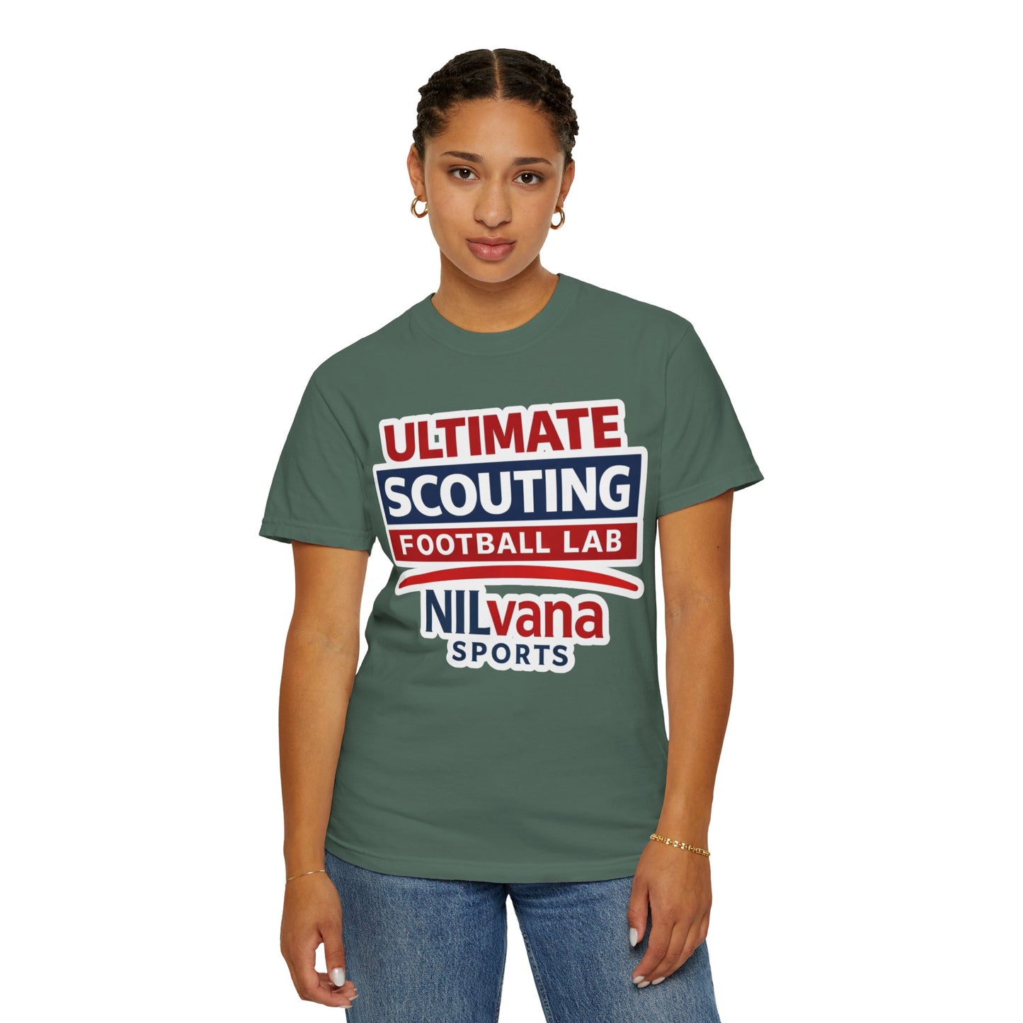 Ultimate Scouting Football Lab T-Shirt — NILvana Sports Logo Tee