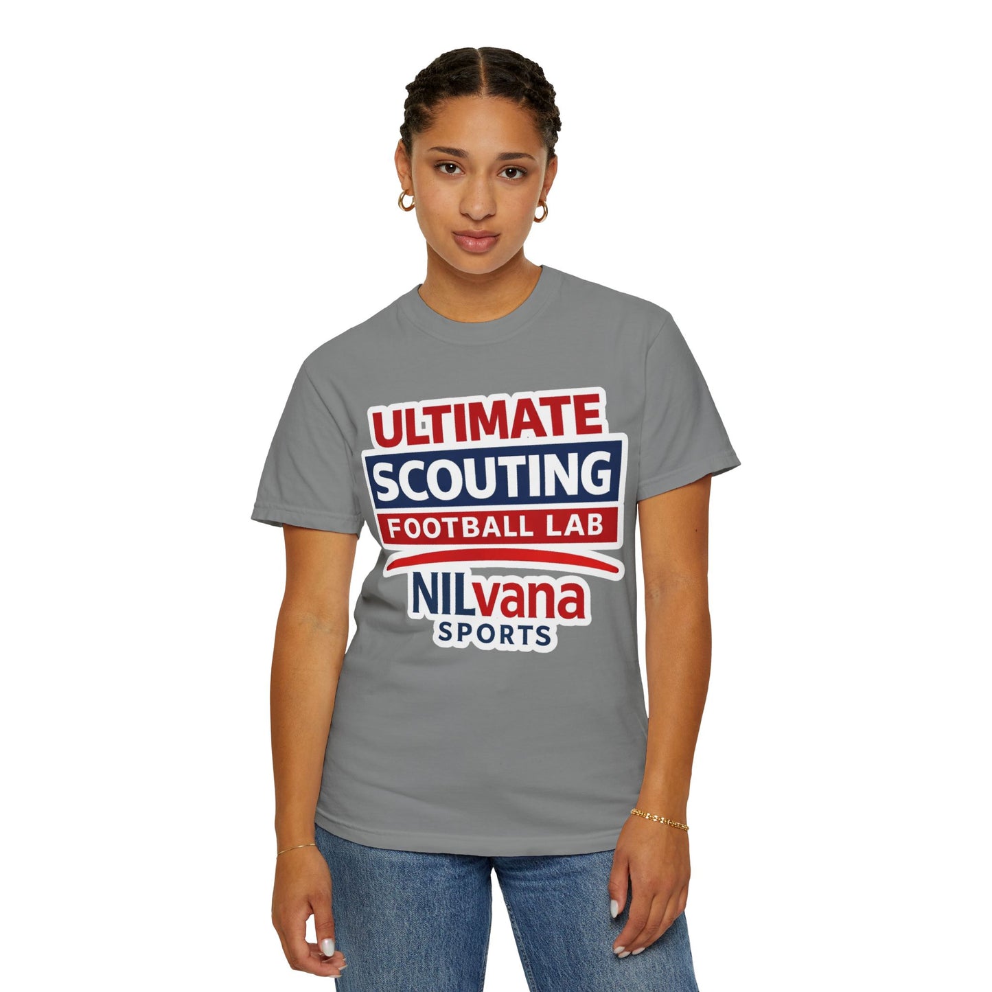 Ultimate Scouting Football Lab T-Shirt — NILvana Sports Logo Tee