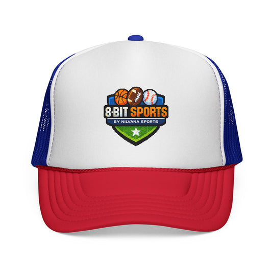 Trucker Cap - 8-Bit Sports Retro Gaming Baseball Patch