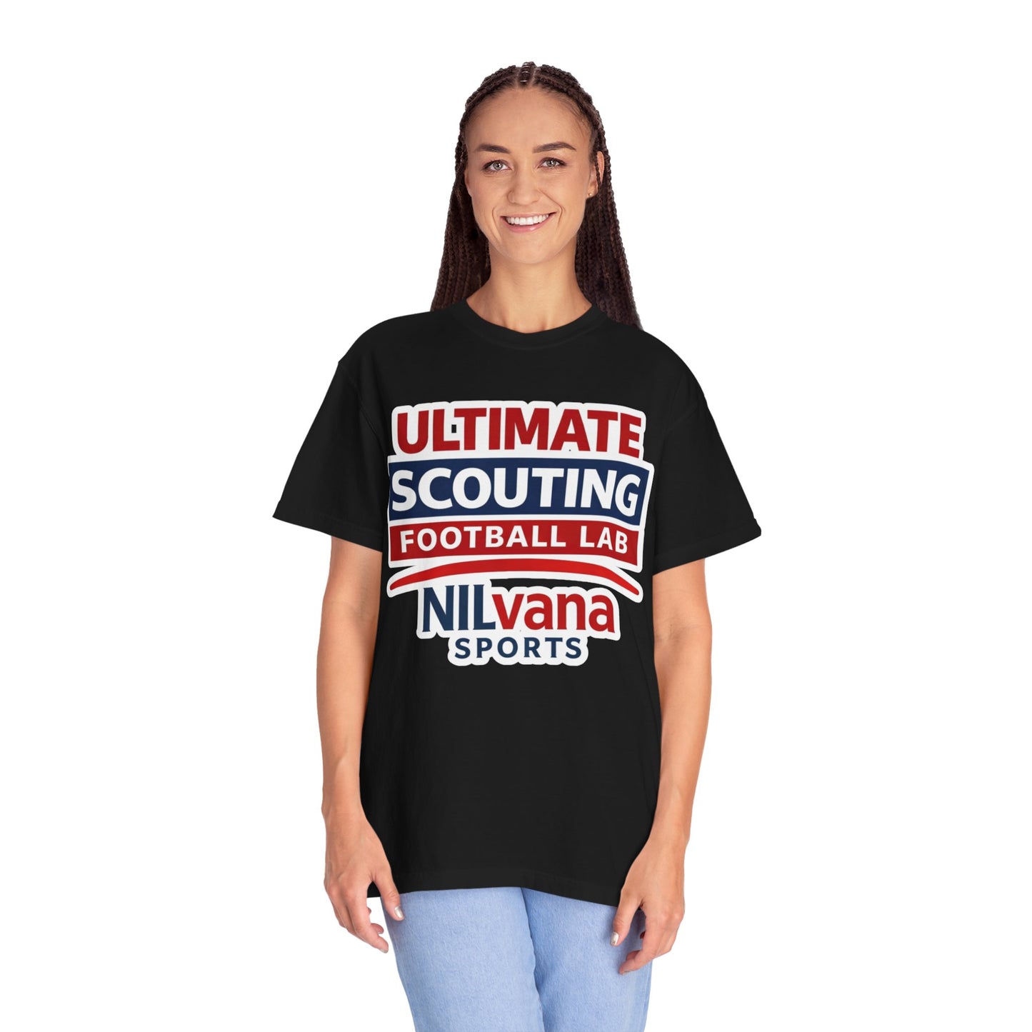 Ultimate Scouting Football Lab T-Shirt — NILvana Sports Logo Tee
