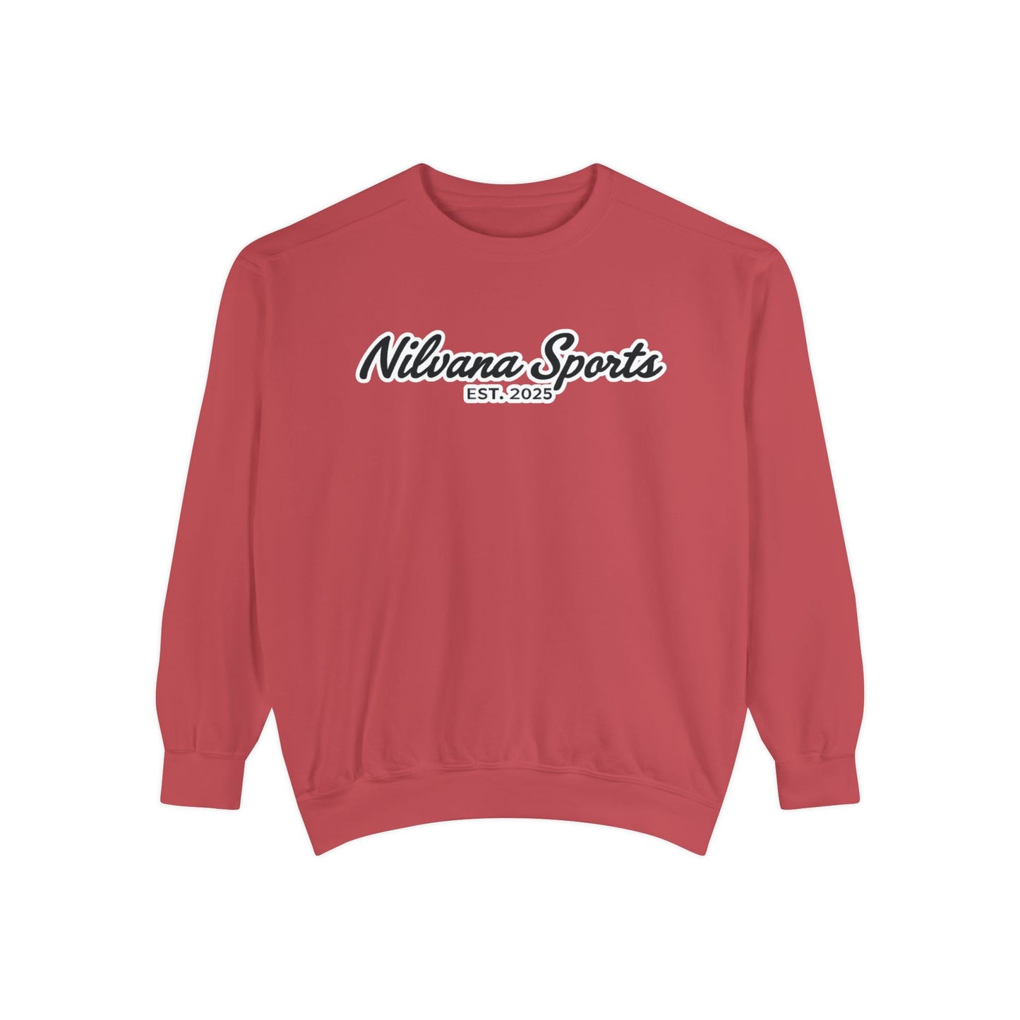 Sports Logo Crewneck Sweatshirt — Nilvana Sports Prep & 8-Bit Sports Report