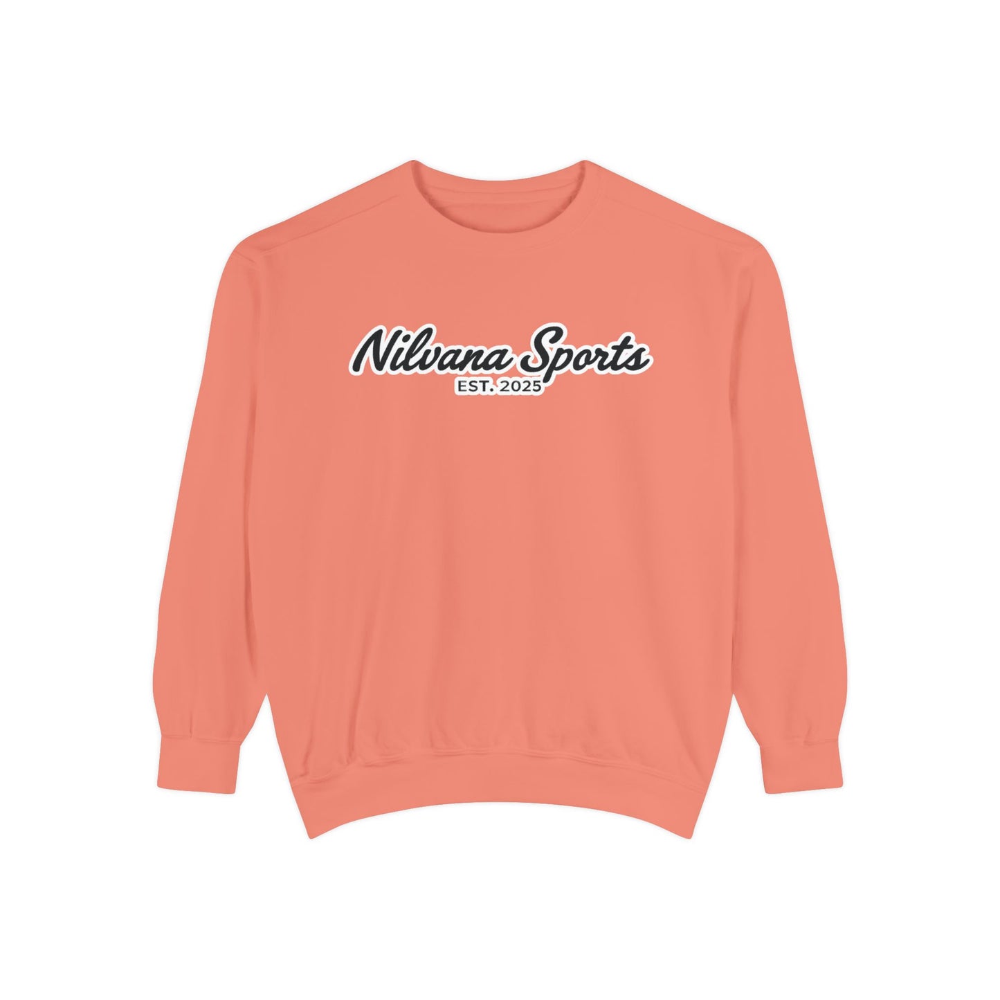 Sports Logo Crewneck Sweatshirt — Nilvana Sports Prep & 8-Bit Sports Report