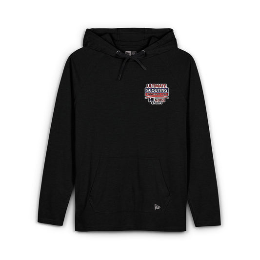 Graphic Hoodie — "Support Small Business" Chest Logo
