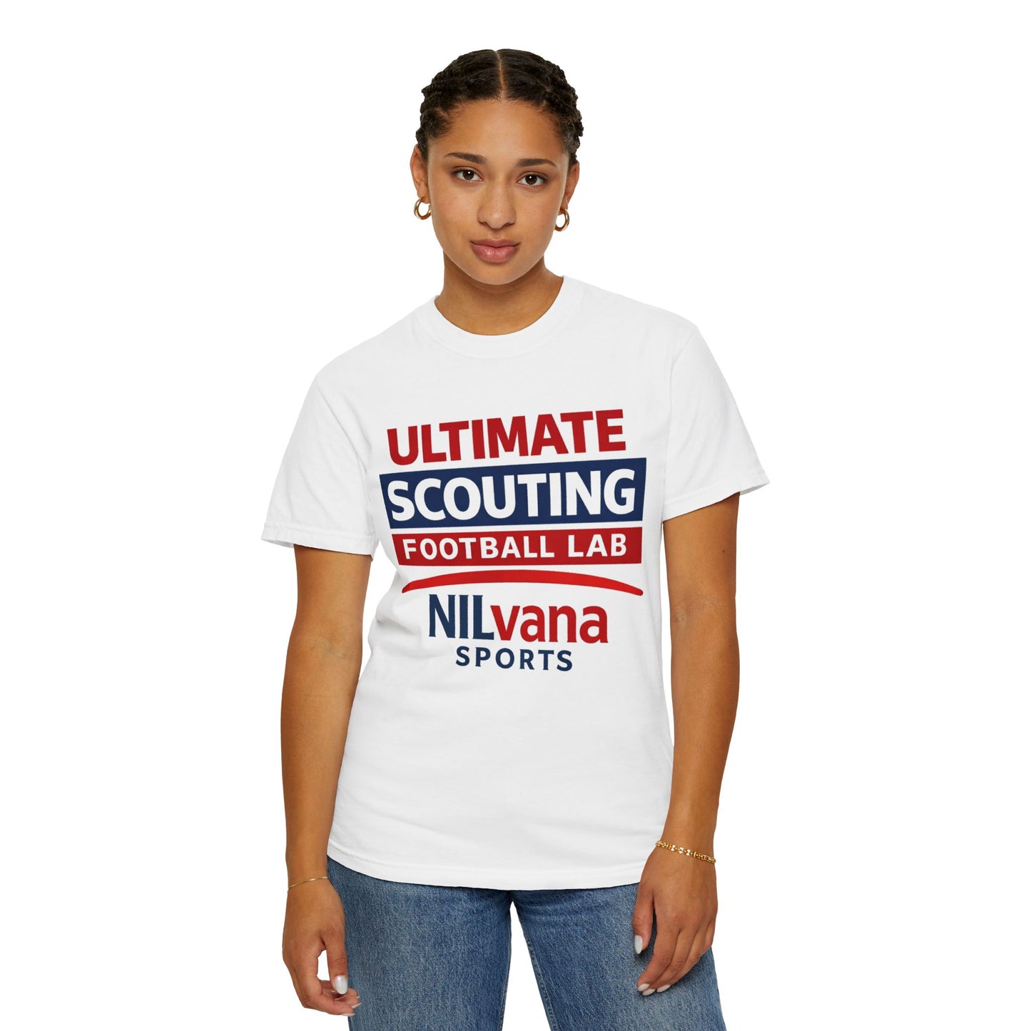 Ultimate Scouting Football Lab T-Shirt — NILvana Sports Logo Tee