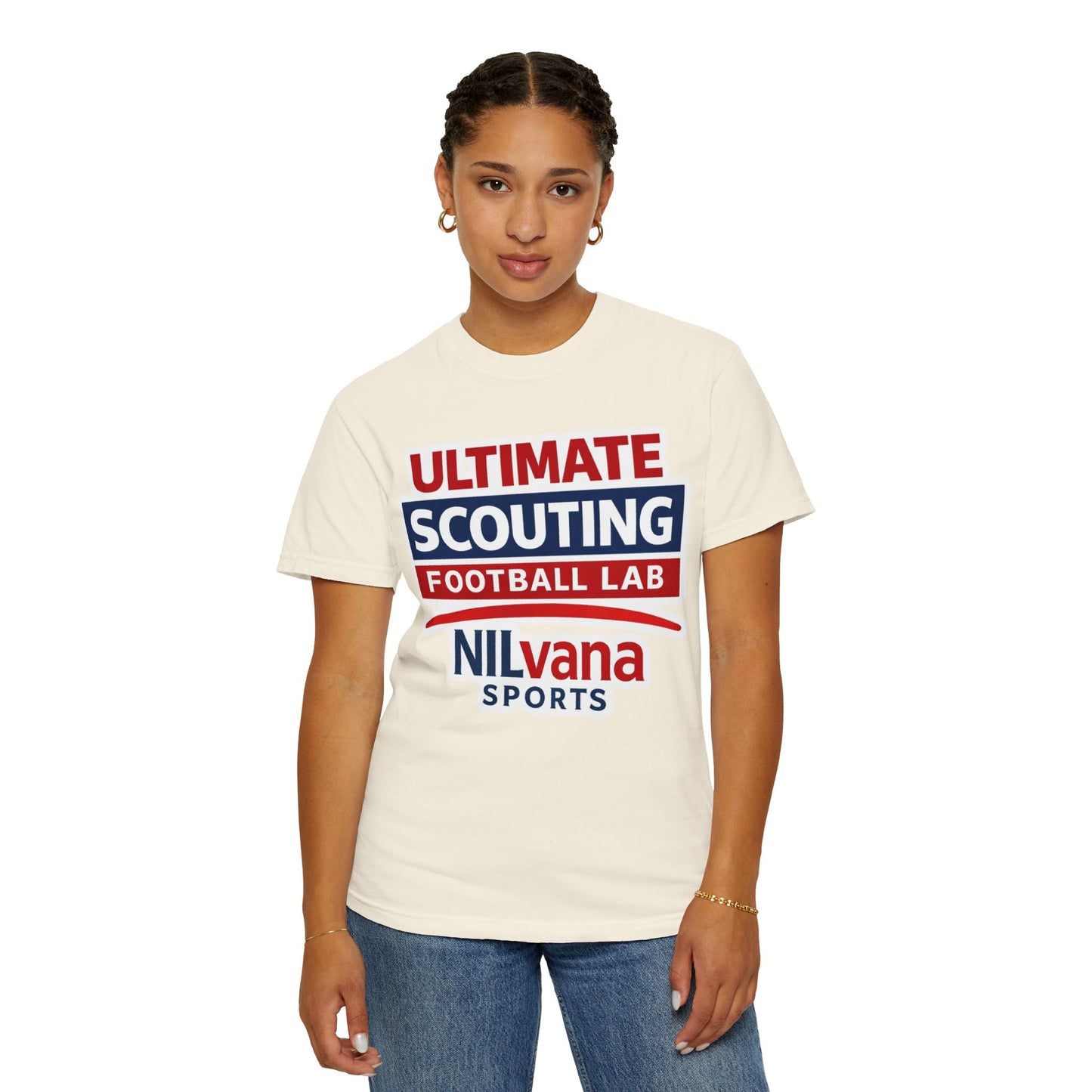 Ultimate Scouting Football Lab T-Shirt — NILvana Sports Logo Tee