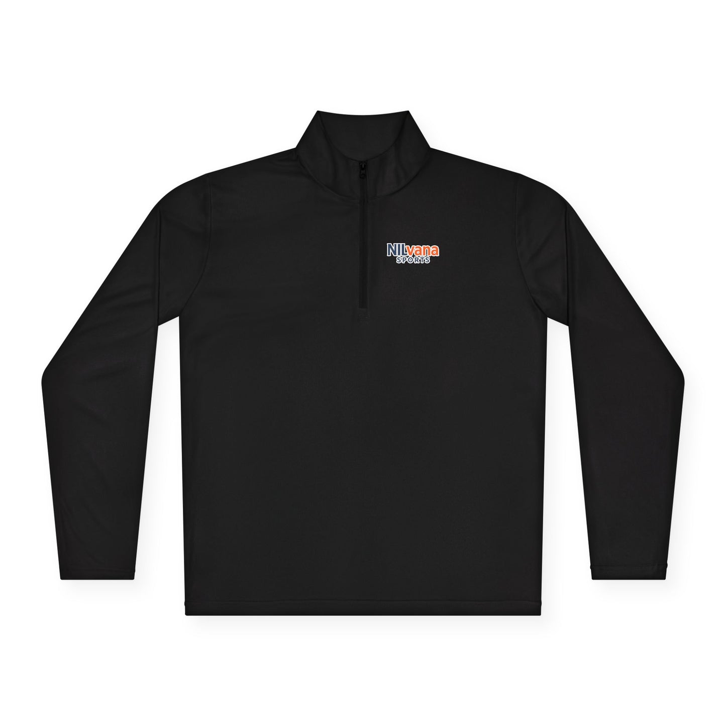 Quarter-Zip Pullover — NILvana Sports Logo Chest