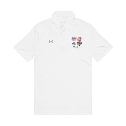 Embroidered Floral Crest Polo — Under Armour Men’s Performance Golf Shirt